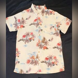 Kahuna Bay by Visitor Men's Tropical Hawaiian Shirt - Size M